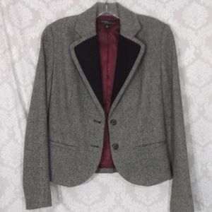 sharagano Atelier Cropped Blazer 2 NWOT